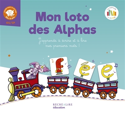 Mon loto des Alphas | Lettres & chiffres