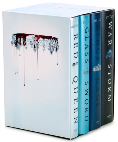 Red Queen 4-Book Hardcover Box Set : Books 1-4 | Aveyard, Victoria (Auteur)