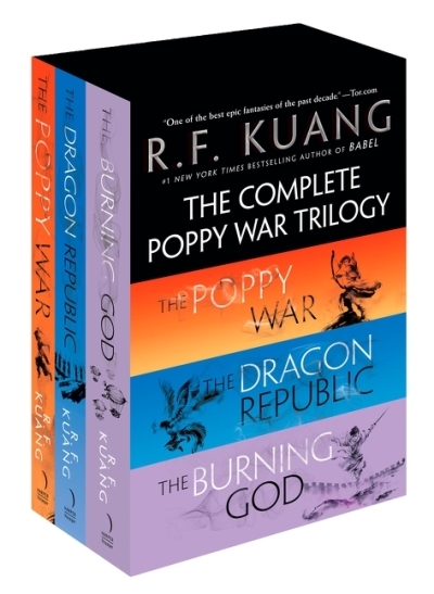 The Complete Poppy War Trilogy Boxed Set : The Poppy War / The Dragon Republic / The Burning God | Kuang, R. F. (Auteur)