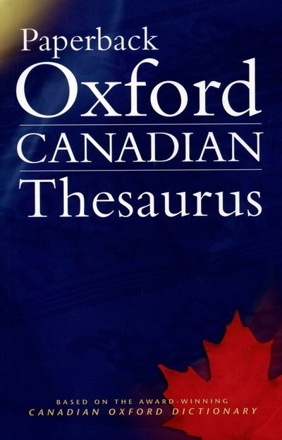 Paperback Oxford Canadian Thesaurus | 