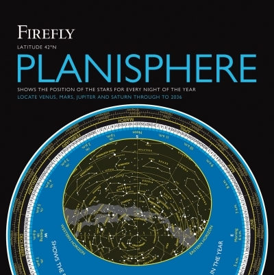 Firefly Planisphere : Latitude 42 Degrees North | 