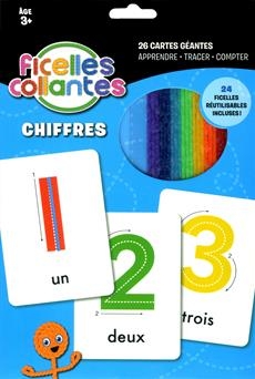 Chiffres : Ficelles collantes | Mathématique