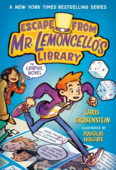 Mr. Lemoncello's Library Vol.1 - Escape from Mr. Lemoncello's Library | Grabenstein, Chris (Auteur) | Holgate, Douglas (Illustrateur)