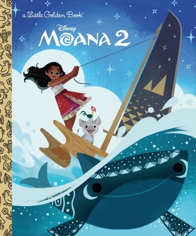 Disney Moana 2 Little Golden Book | Cho, Alex (Illustrateur)