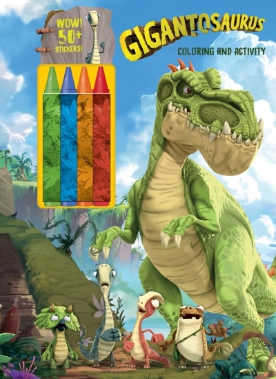 Gigantosaurus: Coloring and Activity Book with Crayons | Foerster, Delaney (Auteur)