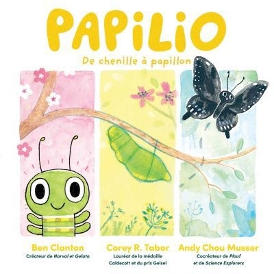 Papilio : De chenille à papillon | Clanton, Ben (Auteur) | Musser, Andy Chou (Auteur) | Tabor, Corey R. (Auteur)