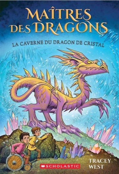 Maîtres des dragons T.26 - La caverne du dragon de Cristal | West, Tracey (Auteur) | Howells, Graham (Illustrateur)