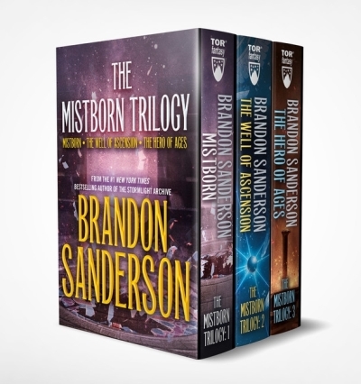 Mistborn Boxed Set I : Mistborn, The Well of Ascension, The Hero of Ages | Sanderson, Brandon (Auteur)