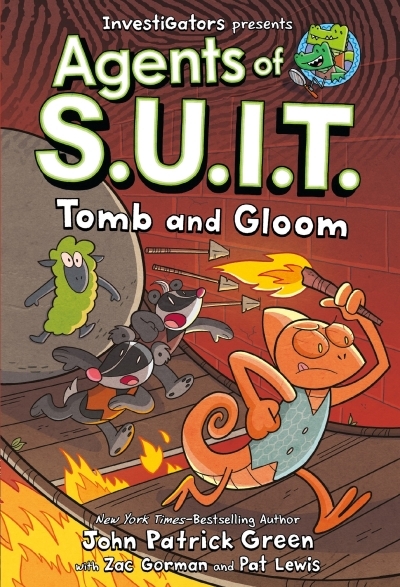 Investigators: Agents of S.U.I.T. - Tomb and Gloom | Green, John Patrick (Auteur) | Gorman, Zac (Auteur) | Lewis, Pat (Illustrateur)