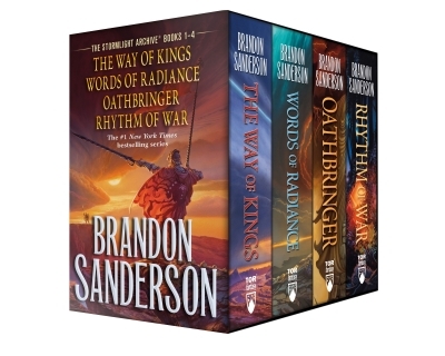 Stormlight Archives HC Box Set 1-4 : The Way of Kings, Words of Radiance, Oathbringer, Rhythm of War | Sanderson, Brandon (Auteur)