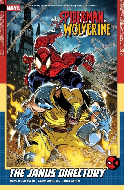Spider-Man &amp; Wolverine Vol.1 - The Janus Directory | Guggenheim, Marc (Auteur) | Andrews, Kaare (Illustrateur)
