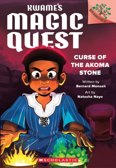 Kwame's Magic Quest Vol.4 - Curse of the Akoma Stone | Mensah, Bernard (Auteur) | Nayo, Natasha (Illustrateur)