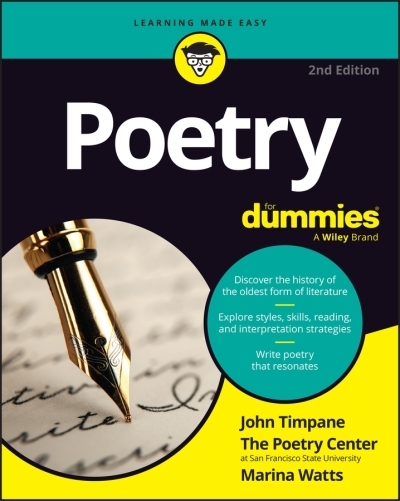 Poetry For Dummies | Timpane, John (Auteur) | Watts, Maureen (Auteur)