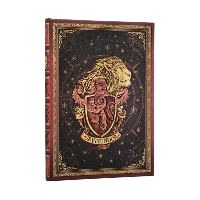Gryffindor Journal Midi Custom Lined Hardcover, 144pg, 120GSM by Paperblanks (Harry Potter Collection) | Papeterie fine