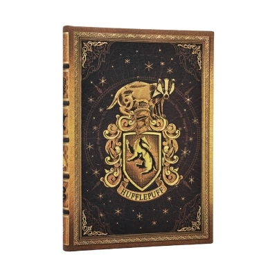 Hufflepuff Journal Midi Custom Lined Hardcover, 144pg, 120GSM by Paperblanks (Harry Potter Collection) | Papeterie fine