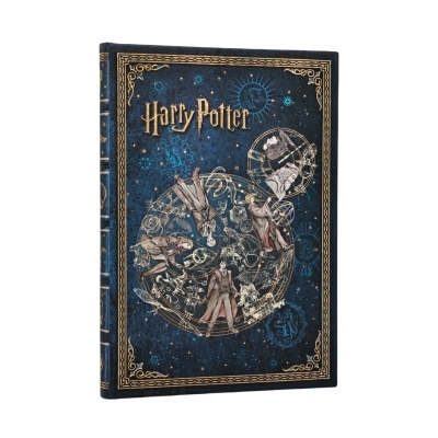Legends of Hogwarts Journal Midi Custom Lined Hardcover, 144pg, 120GSM by Paperblanks (Harry Potter Collection) | Papeterie fine