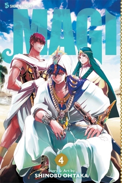 Magi: The Labyrinth of Magic, Vol. 4 | Ohtaka, Shinobu (Auteur)