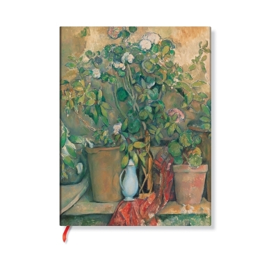 Carnet d'adresse Cezanne's Terracotta Pots and Flowers,  | Papeterie fine