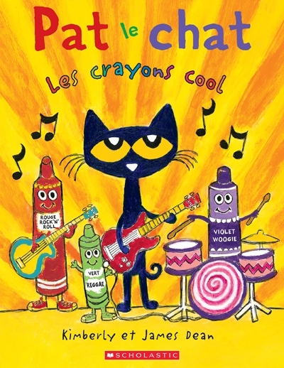 Pat le chat - Les crayons cool | Dean, James