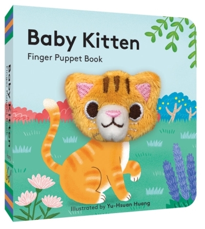 Baby Kitten: Finger Puppet Book : (Board Book with Plush Baby Cat, Best Baby Book for Newborns) | Huang, Yu-Hsuan (Illustrateur)