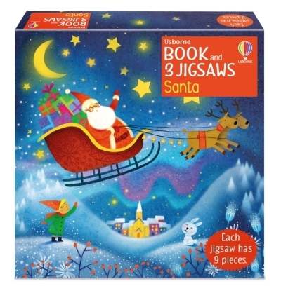 Santa Book and 3 Jigsaws | Taplin, Sam