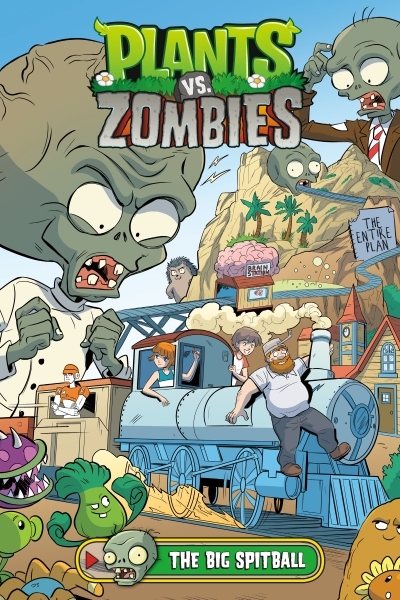 Plants vs. Zombies Vol.24 - The Big Spitball | Tobin, Paul (Auteur) | Russo, Luisa (Illustrateur)