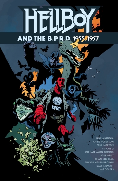 Hellboy and the B.P.R.D.: 1955-1957 | Mignola, Mike (Auteur) | Roberson, Chris (Auteur) | Churilla, Brian (Illustrateur) | Norton, Mike (Illustrateur) | Martinbrough, Shawn (Illustrateur)