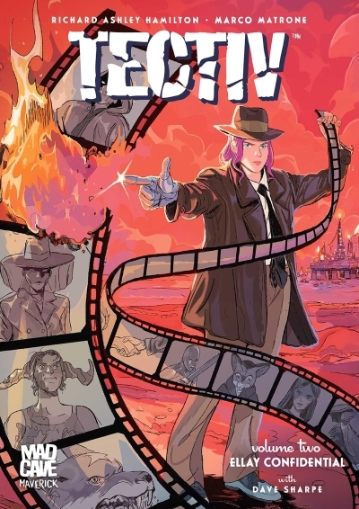 Tectiv Vol.2 - Ellay Confidential | Hamilton, Richard Ashley (Auteur) | Matrone, Marco (Illustrateur)