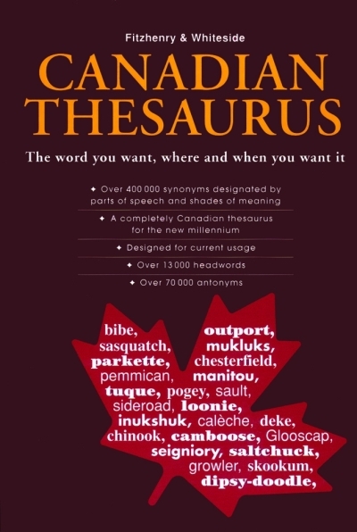 Fitzhenry &amp; Whiteside Canadian Thesaurus : Revised &amp; Updated Edition | 