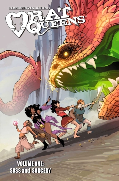 Rat Queens Volume 1: Sass &amp; Sorcery | Wiebe, Kurtis J. (Auteur)