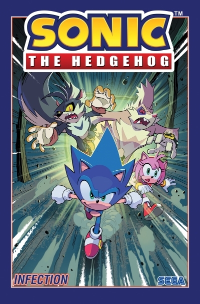 Sonic the Hedgehog Vol.4 - Infection | Flynn, Ian (Auteur) | Thomas, Adam Bryce (Illustrateur) | Yardley, Tracy (Illustrateur) | Lawrence, Jack (Illustrateur) | Skelly, Diana (Illustrateur)
