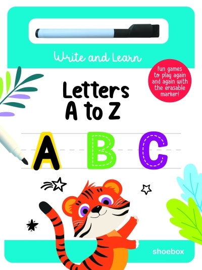 Write and Learn : Letters A to Z : Activity book | Huynh, Kim (Auteur)