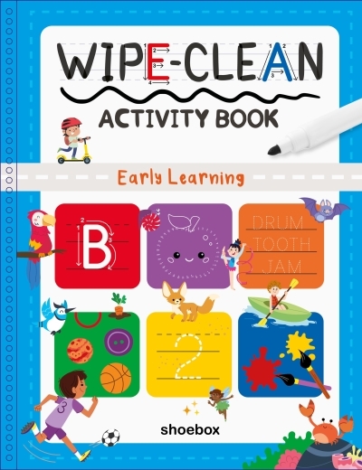 Wipe-Clean Activity Book Early Learning | Pilon, Rachel (Illustrateur)