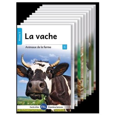 Animaux de la ferme – 10 livres - Niveau 2. 2e Éd. | 