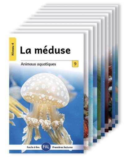 Les Animaux aquatiques niveau 4 – 10 livres | Roy, Christian