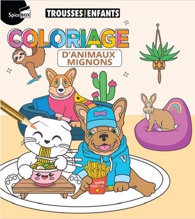 Coloriage d'animaux mignons | Dessin/coloriage/peinture