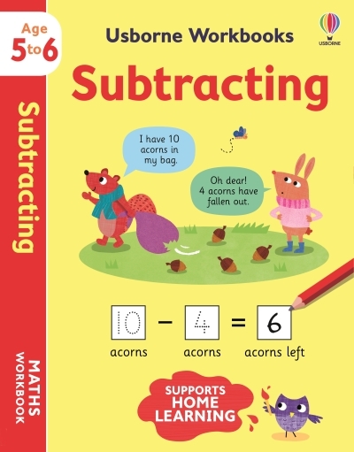 Usborne Workbooks Subtracting 5-6 | Bathie, Holly