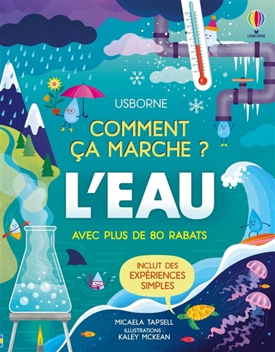 L'eau : comment ça marche ? | Tapsell, Micaela (Auteur) | McKean, Kaley (Illustrateur)