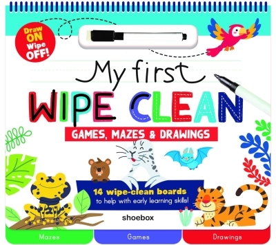 My First Wipe Clean: Games, Mazes and Drawings | BrougEre, Maud (Auteur)