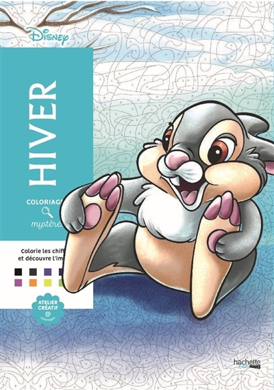 Coloriages mystères Disney - Hiver | Karam, Alexandre (Illustrateur)