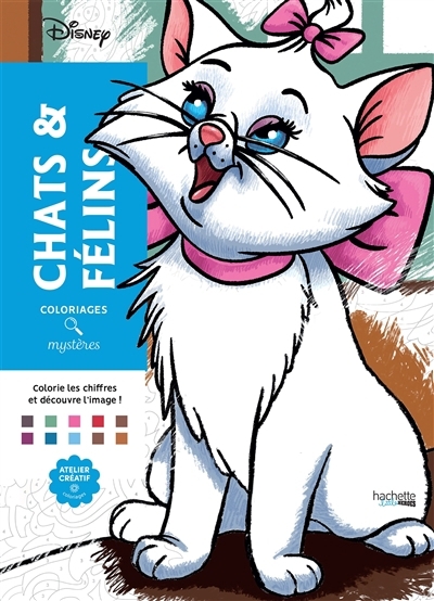 Coloriages mystères Disney - Chats et félins | 