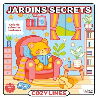 Cozy lines : jardins secrets | Blanc, Marion (Illustrateur)