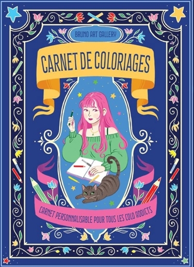 Carnet de coloriages | Viale, Bruno (Auteur) | Real, Alba (Illustrateur)