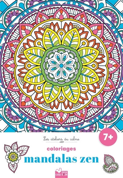 Coloriages mandalas zen | Cocklico, Marion (Illustrateur) | Solenne & Thomas (Illustrateur)