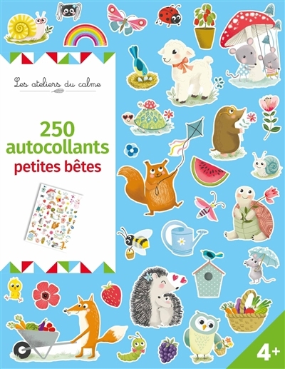 Petites bêtes : 250 autocollants | Demuynck, Corinne (Illustrateur)