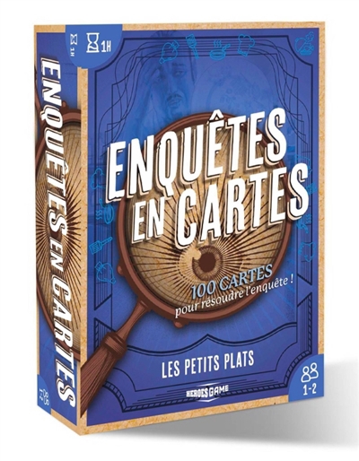 Enquêtes en cartes : Les petits plats | Jeux coopératifs