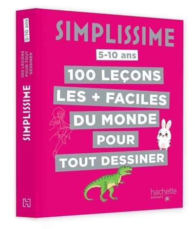 Simplissime : 100 leçons les + faciles du monde pour tout dessiner : 5-10 ans | Herzog, Lise (Auteur) | Jindorow (Auteur) | Grelin (Auteur)