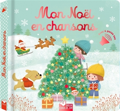Mon Noël en chansons | Desfour, Aurélie (Auteur) | Kim, Sejung (Illustrateur)