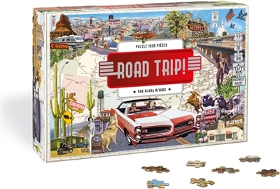 Puzzle Road trip : 1000 pièces | Casse-têtes