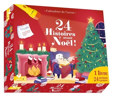 24 histoires avant Noël ! | Saumande, Juliette (Auteur) | Lili la Baleine (Illustrateur)